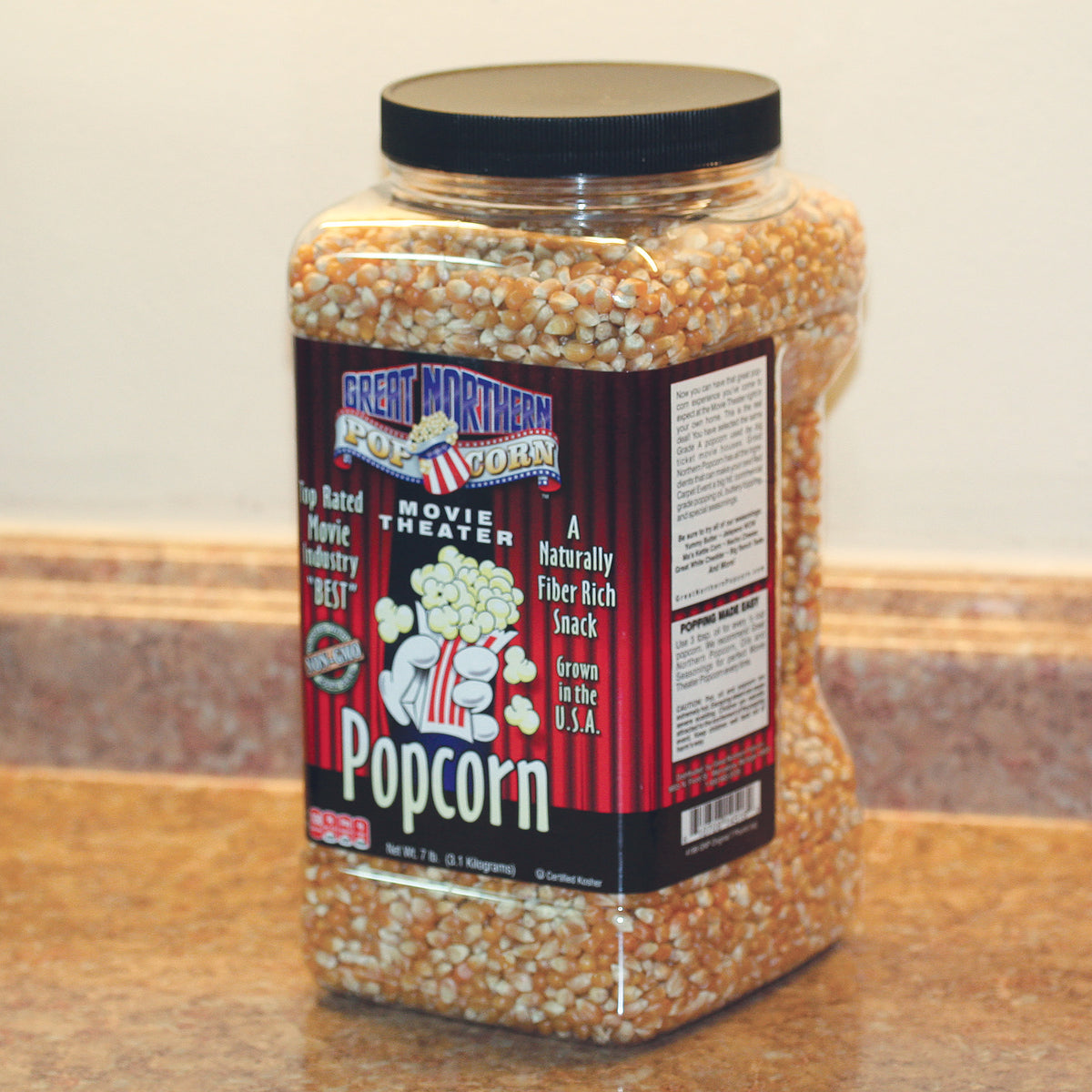 Great Northern Popcorn 7lbs Yellow Popcorn Kernels