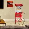 Great Northern Popcorn 8oz Popper with Cart, Red
