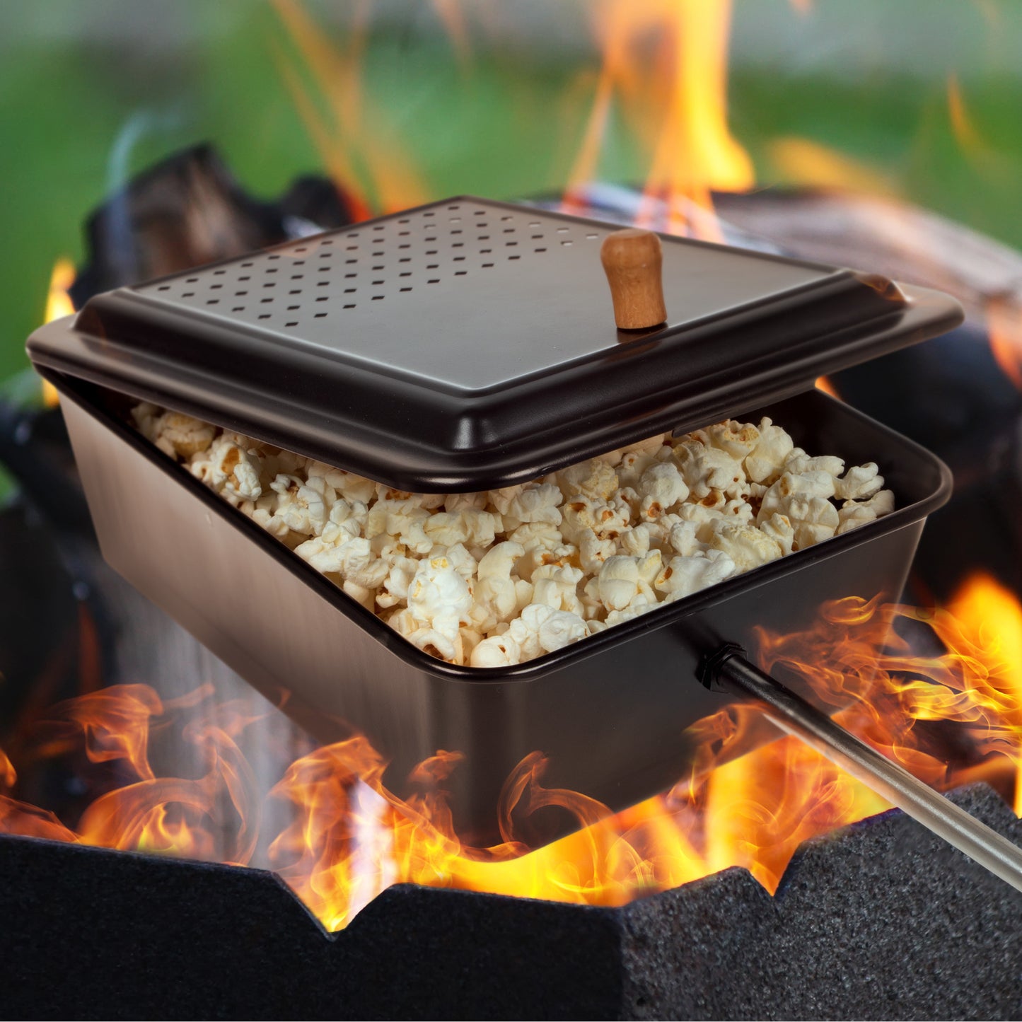 Great Northern Popcorn Nonstick Campfire Popper