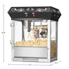 Great Northern Popcorn 4oz Countertop Popper, Black