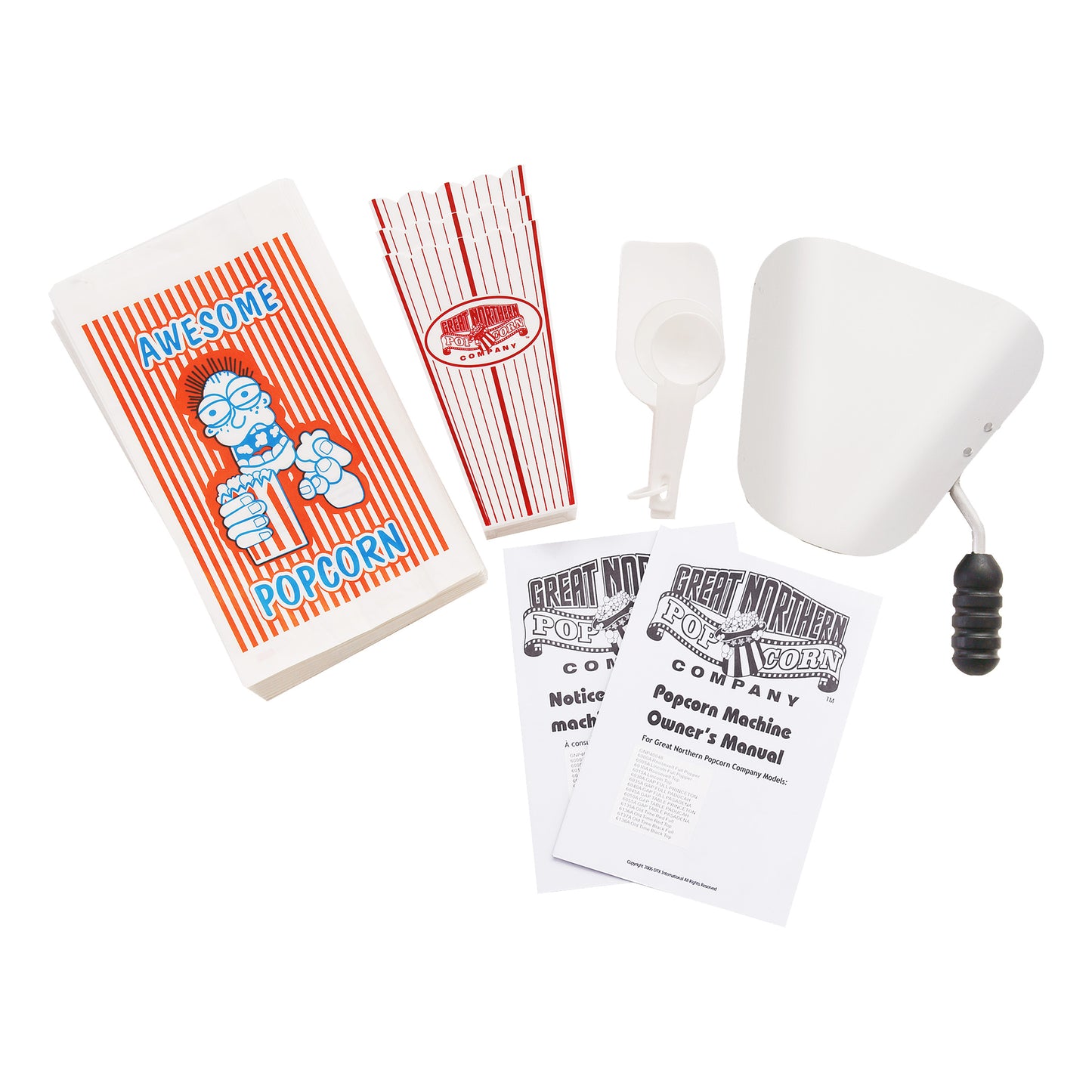 Great Northern Popcorn 16oz Countertop Popper, Red