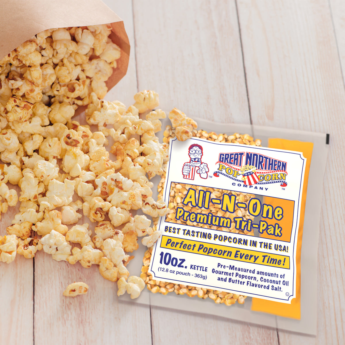 Great Northern Popcorn 10oz Size, 24 Kernel Pack Case