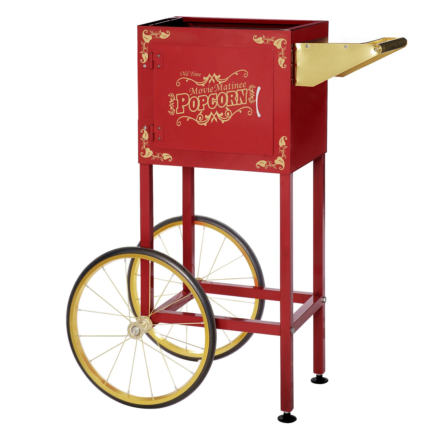 Great Northern Popcorn Matinee Rolling Cart, Red