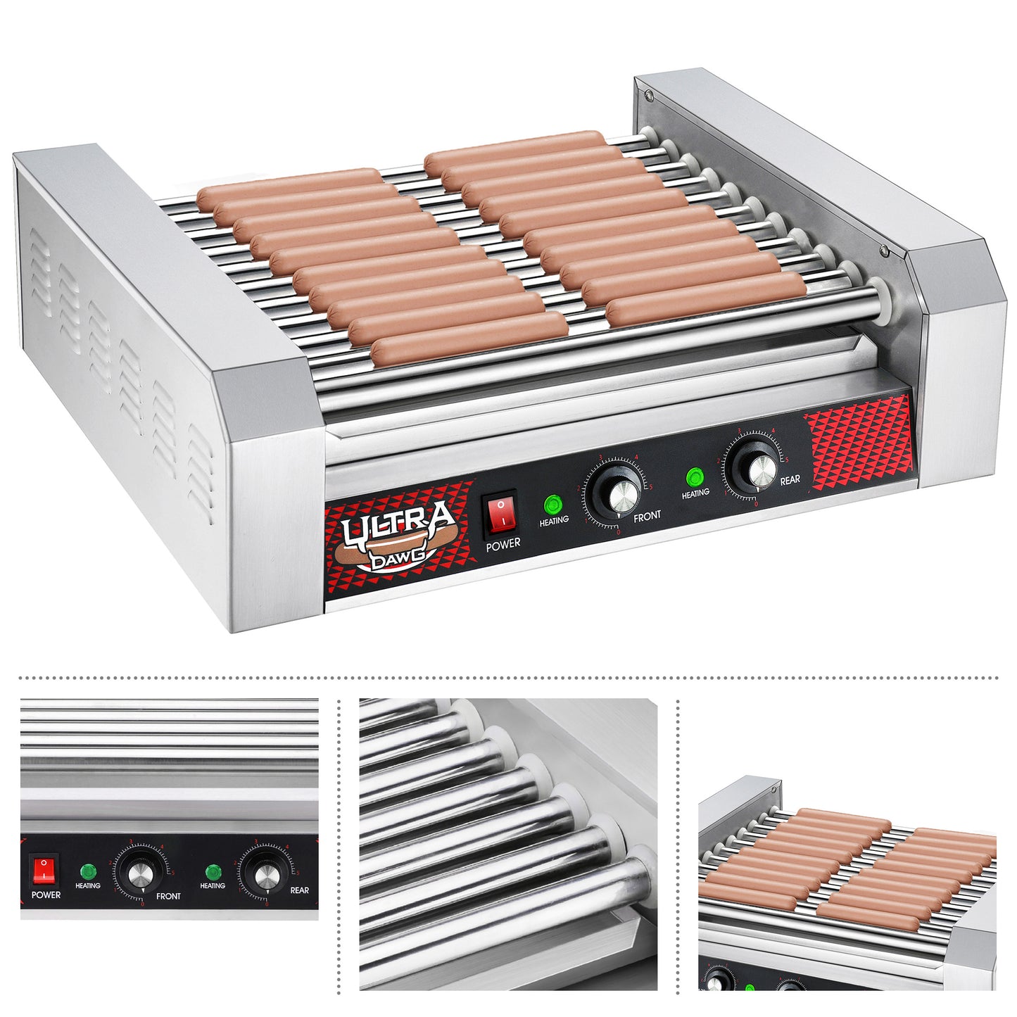 Great Northern Popcorn 11 Roller Hot Dog Machine