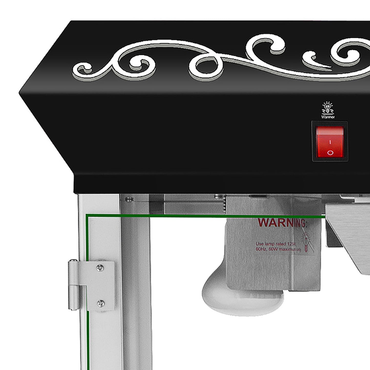 Great Northern Popcorn 10oz Popcorn Machine, Black
