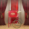 Great Northern Popcorn 8oz Rolling Cart, Red