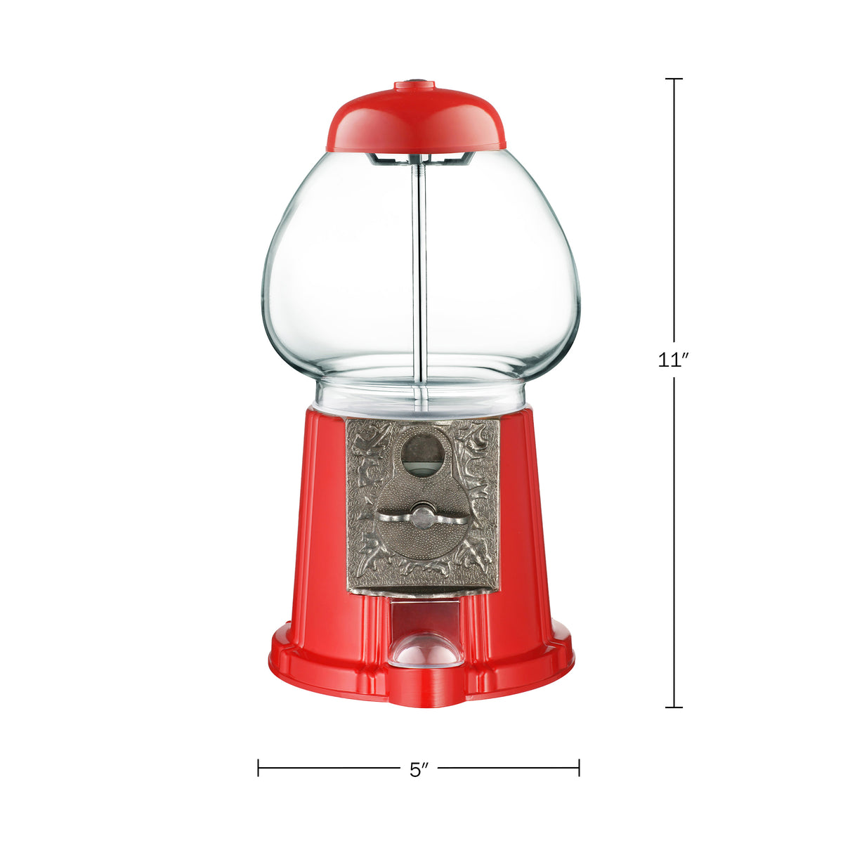 Great Northern Popcorn Mini Gumball Machine, Red