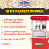 Great Northern Popcorn 10oz Machine with Cart, Red