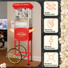 Great Northern Popcorn 8oz Popper with Cart, Red