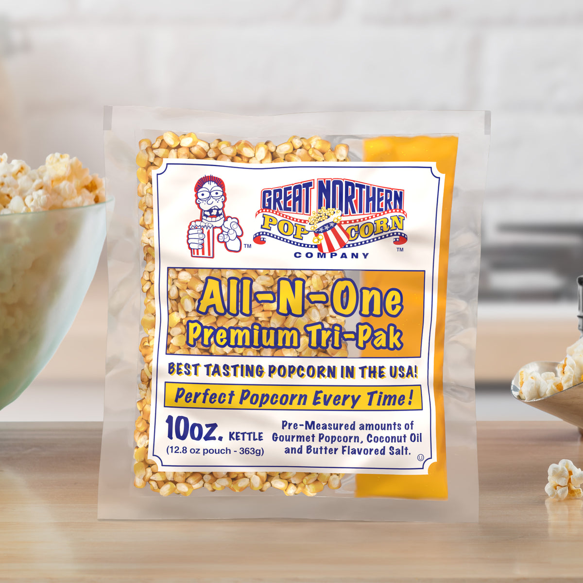 Great Northern Popcorn 10oz Size, 24 Kernel Pack Case