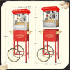 Great Northern Popcorn 8oz Popper with Cart, Red