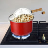 Great Northern Popcorn 6.5QT Stove Popper, Red