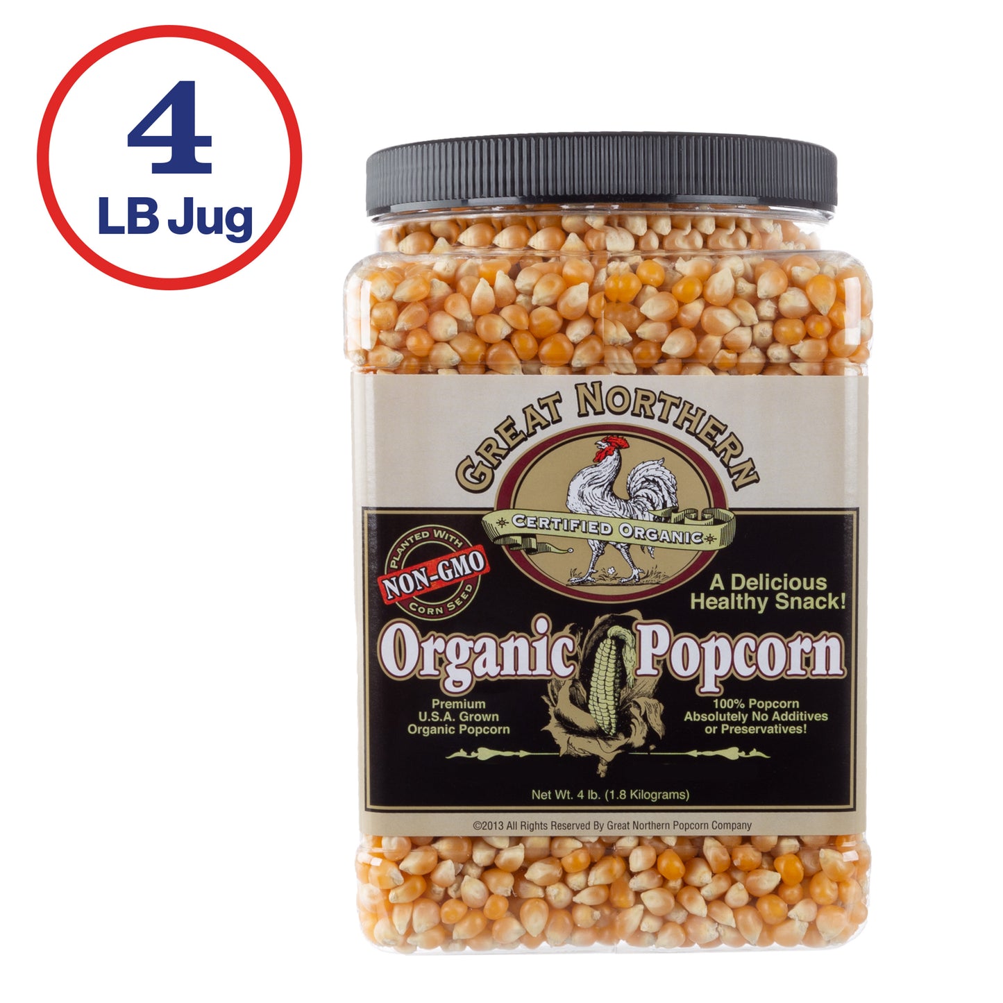 Great Northern Popcorn 4lb Jug of Popcorn Kernels