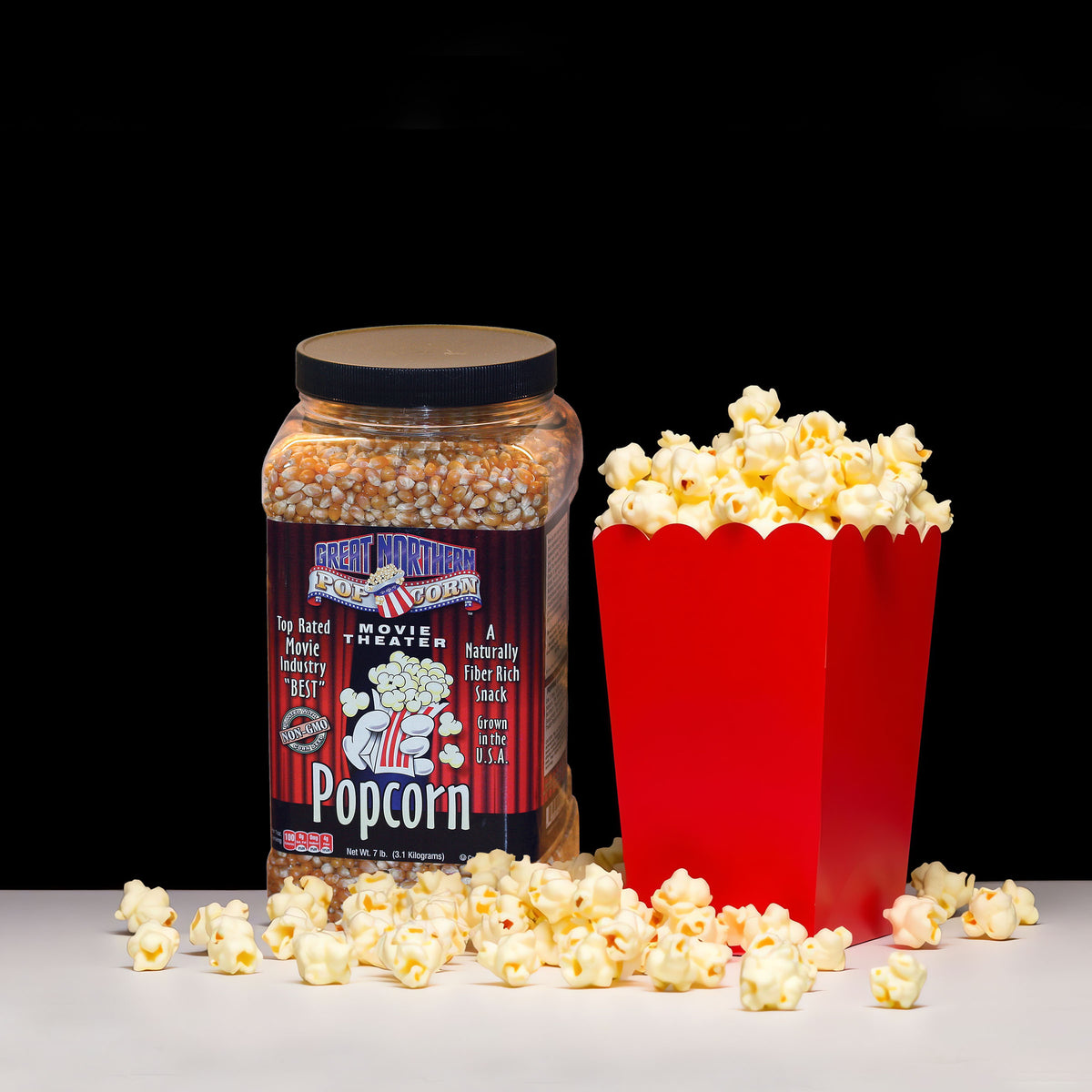 Great Northern Popcorn 7lbs Yellow Popcorn Kernels