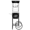 Great Northern Popcorn 8oz Popper with Cart, Black