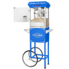 Great Northern Popcorn 8oz Popper with Cart, Blue