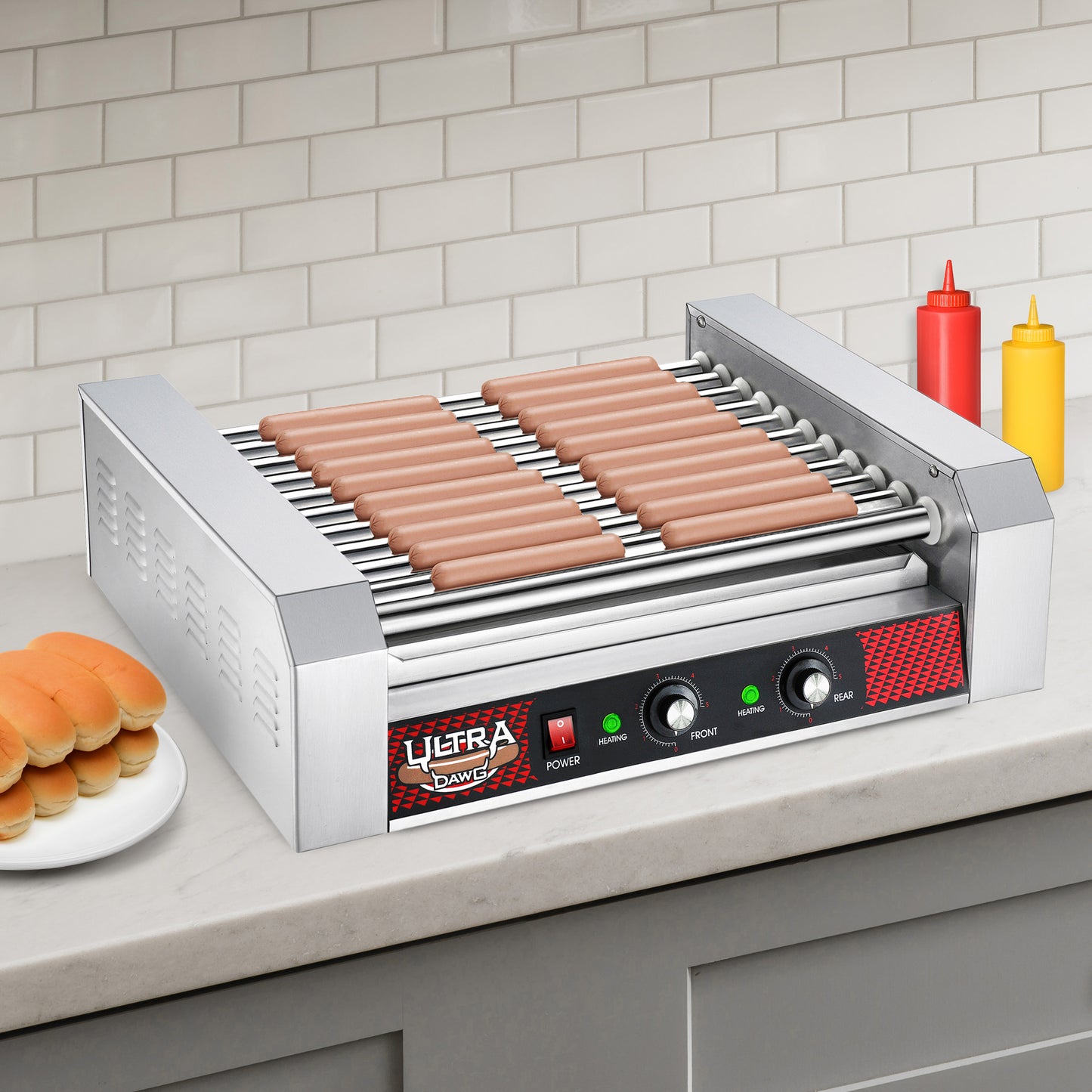 Great Northern Popcorn 11 Roller Hot Dog Machine