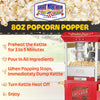 Great Northern Popcorn 8oz Popper with Cart, Red