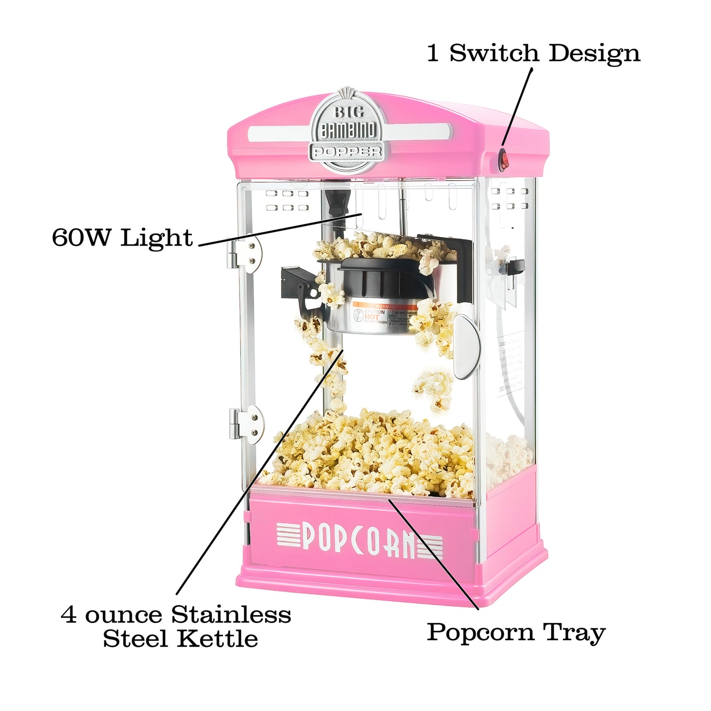 Great Northern Popcorn 4 Oz Popcorn Maker Set