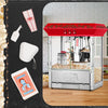 Great Northern Popcorn 10oz Machine with Cart, Red