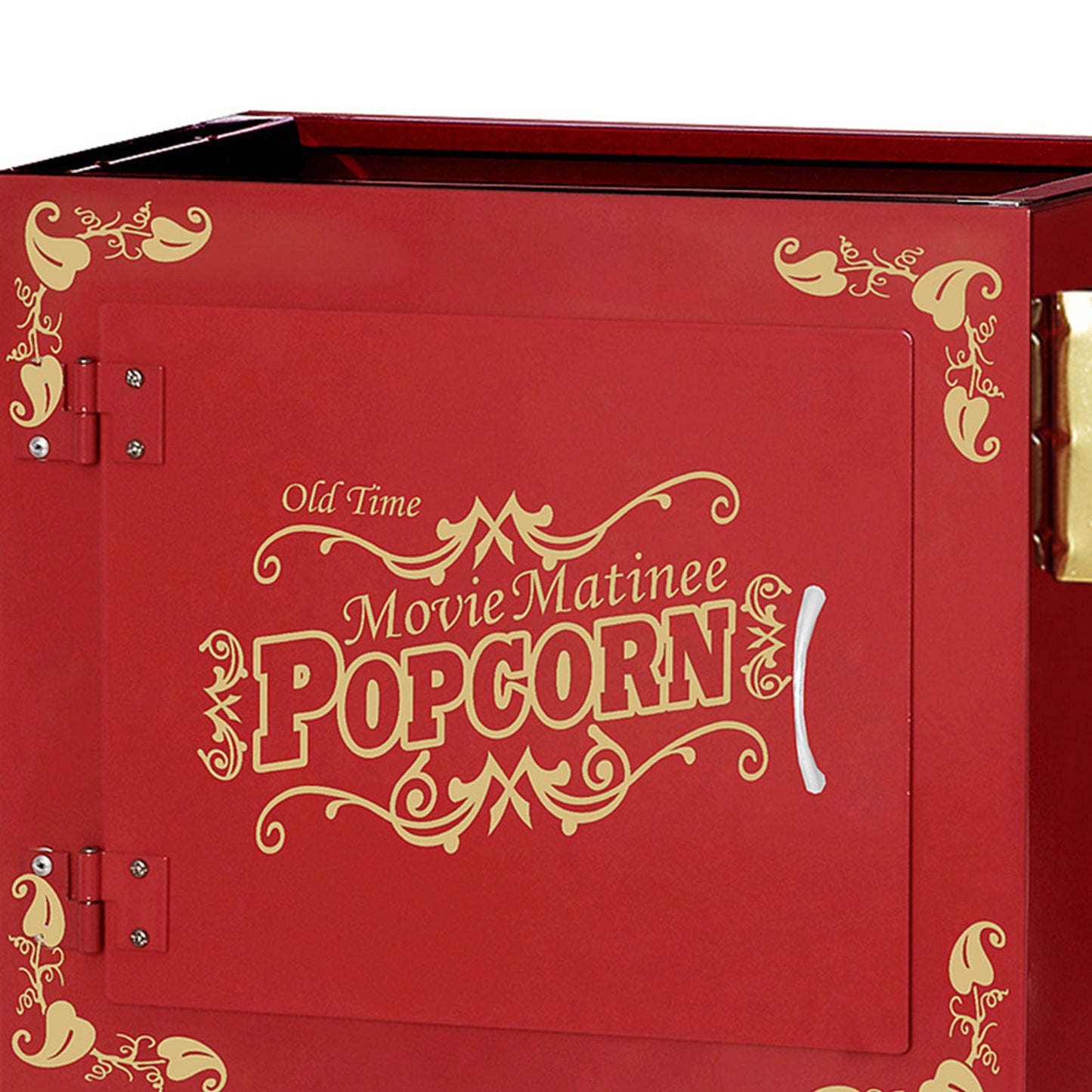 Great Northern Popcorn Matinee Rolling Cart, Red