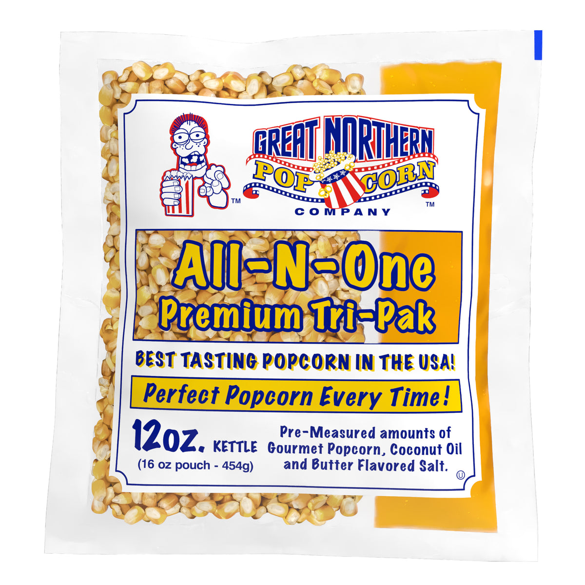 Great Northern Popcorn 12oz Size, 24 Kernel Pack Case