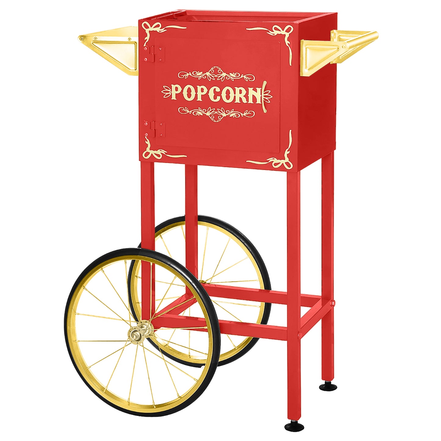 Great Northern Popcorn 8oz Popper with Cart, Red