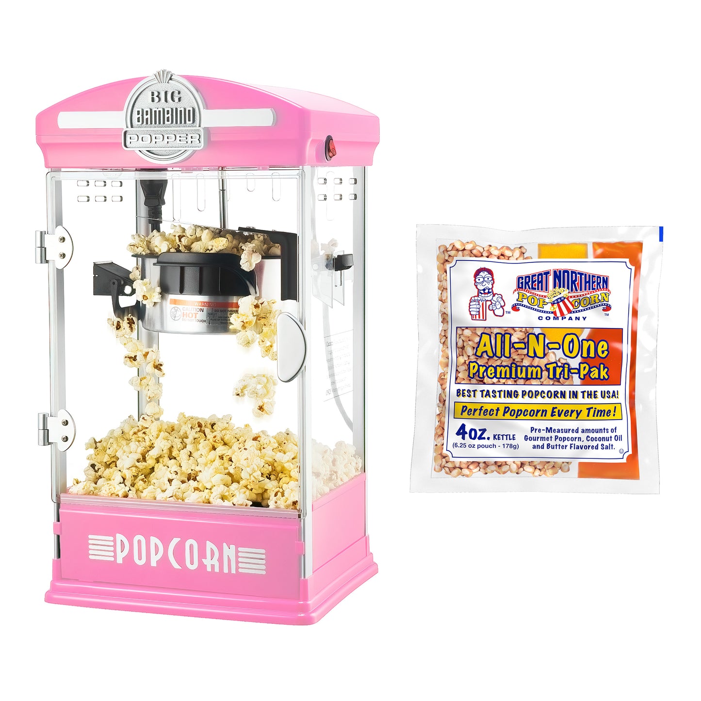 Great Northern Popcorn 4 Oz Popcorn Maker Set