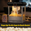 Great Northern Popcorn 10oz Popcorn Machine, Black