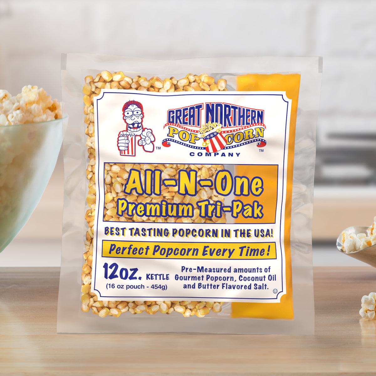 Great Northern Popcorn 12oz Size, 24 Kernel Pack Case