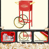 Great Northern Popcorn 8oz Popper with Cart, Red
