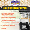 Great Northern Popcorn Paducah Popcorn Cart, Black