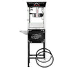Great Northern Popcorn 8oz Popper with Cart, Black
