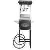 Great Northern Popcorn 8oz Popper with Cart, Black