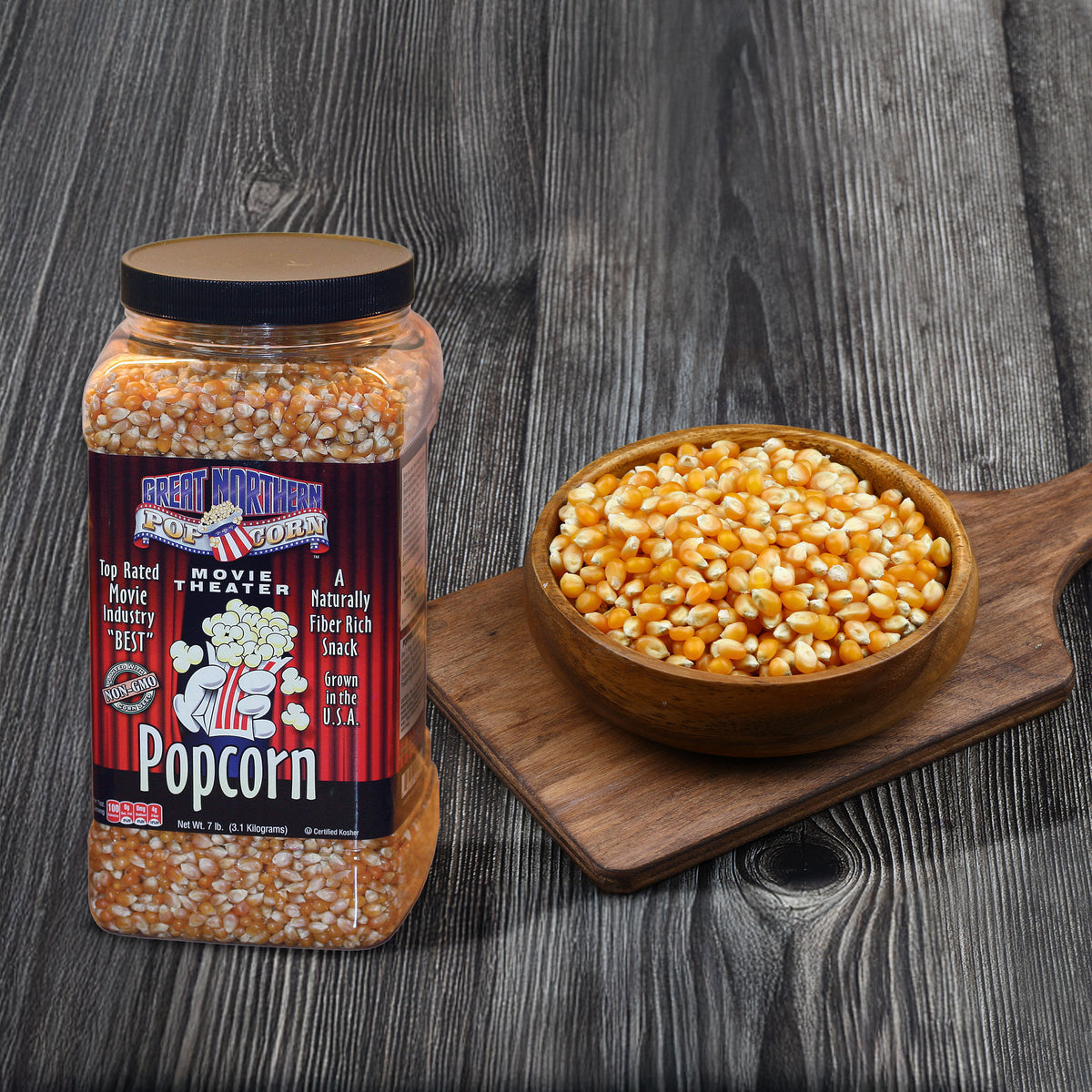 Great Northern Popcorn 7lbs Yellow Popcorn Kernels