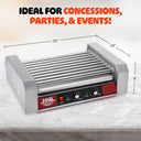 Great Northern Popcorn 9-Roller Hot Dog Machine