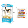 Great Northern Popcorn 4oz Popcorn Maker Set, Blue
