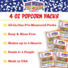 Great Northern Popcorn 4oz Popcorn Maker Set, Blue