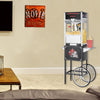 Great Northern Popcorn 12 Ounce Top Star Popcorn Machine and Cart (Black)