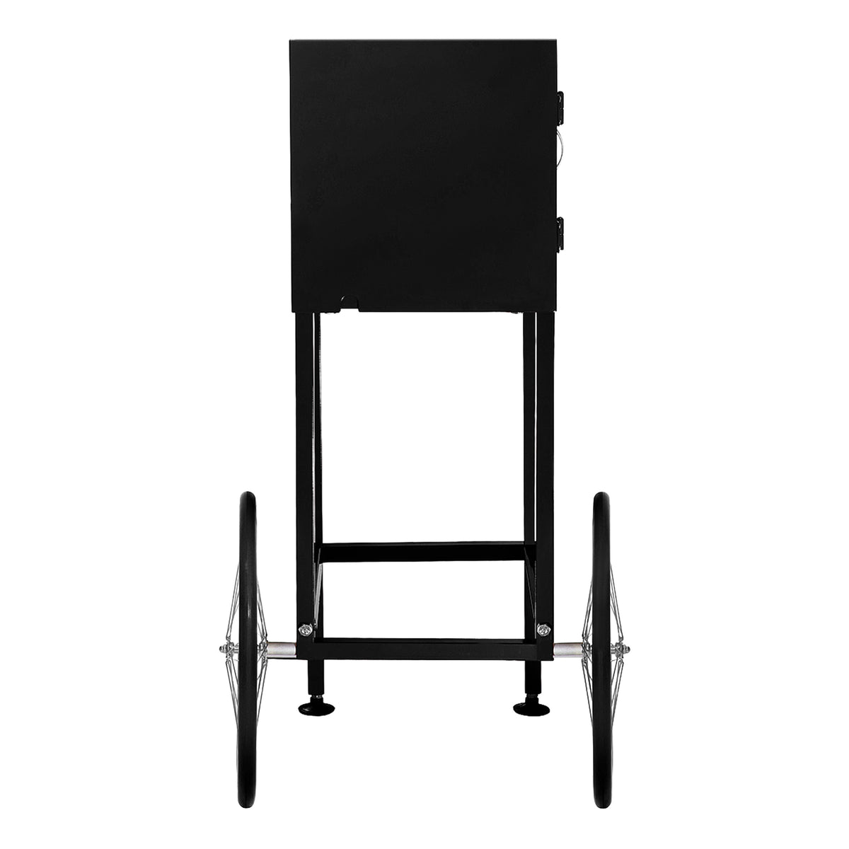 Great Northern Popcorn Matinee Rolling Cart, Black