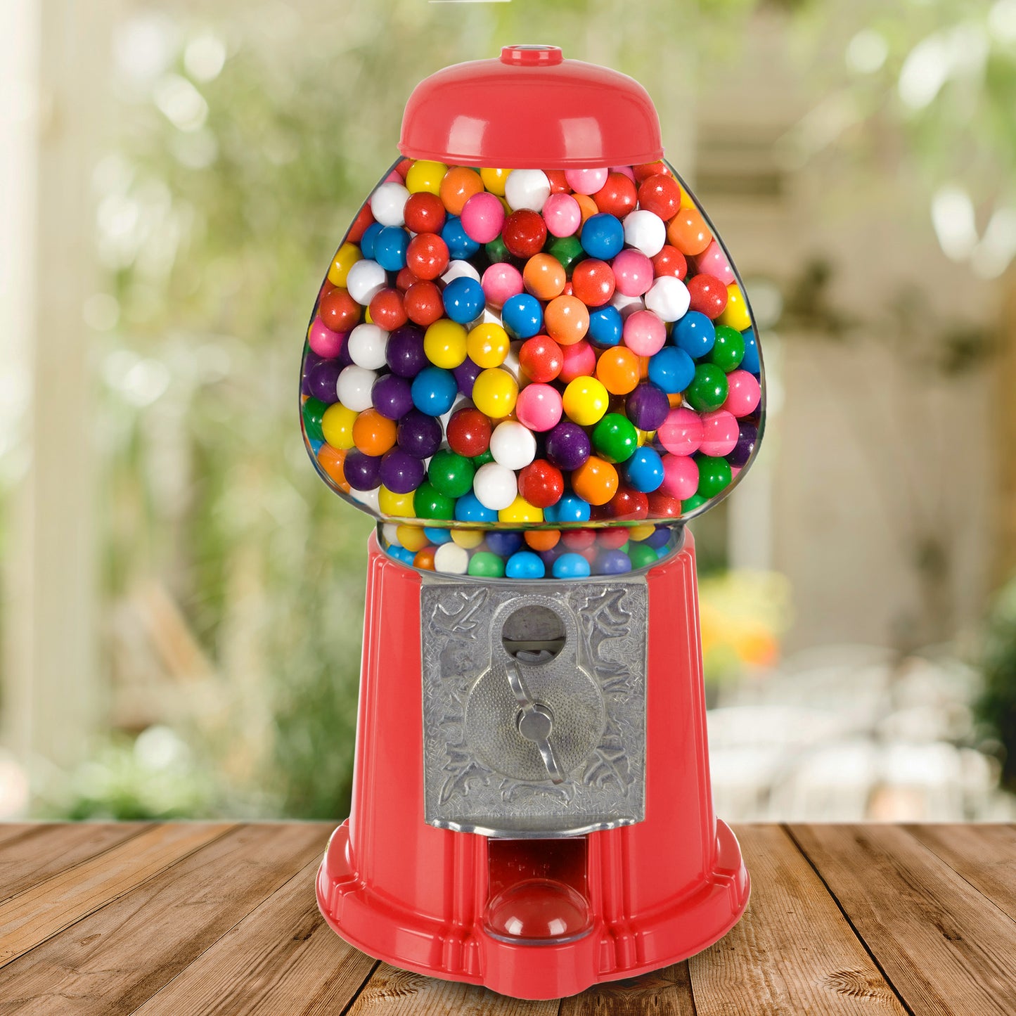Great Northern Popcorn 15in Gumball Machine, Red