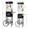 Great Northern Popcorn 8oz Popper with Cart, Black