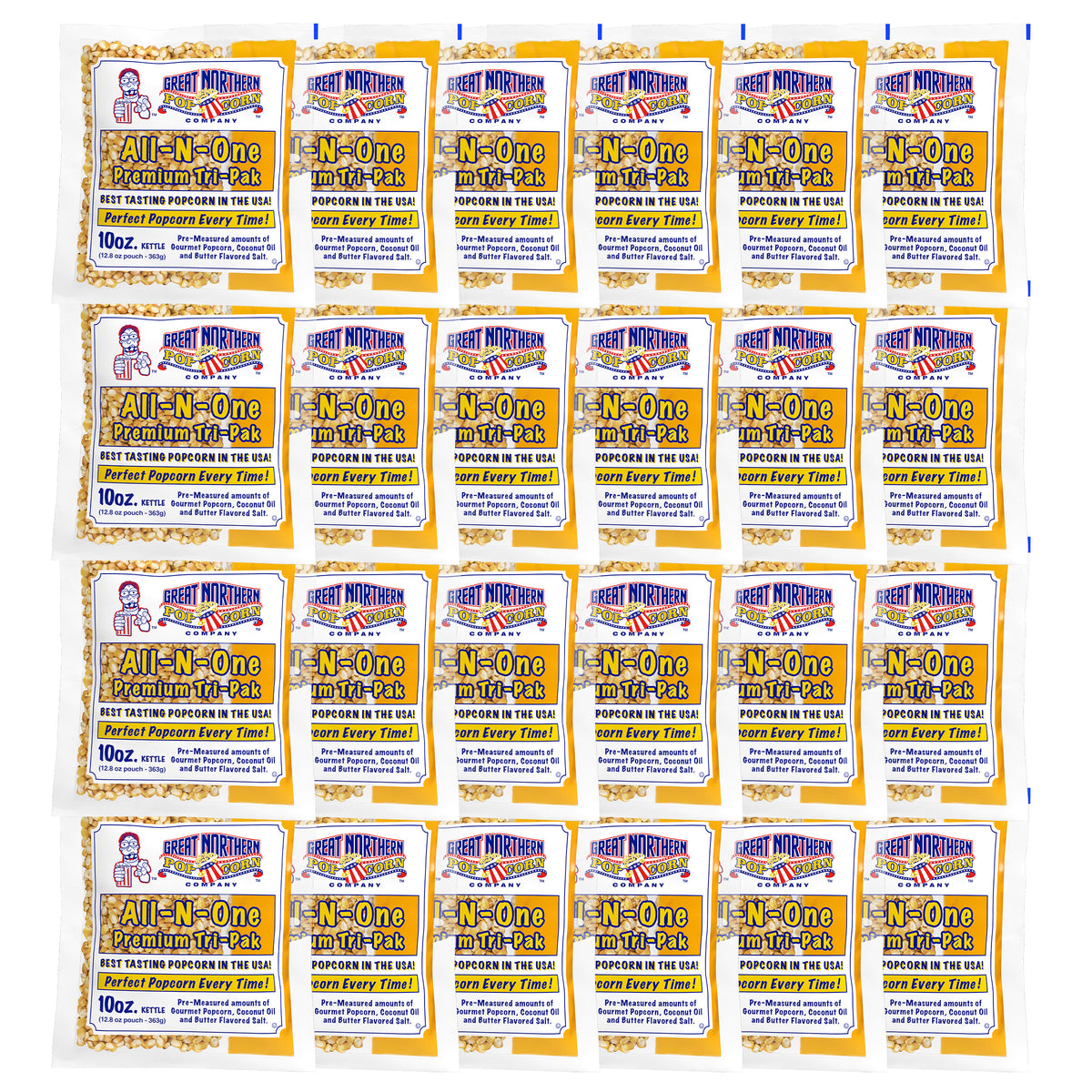 Great Northern Popcorn 10oz Size, 24 Kernel Pack Case