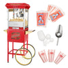 Great Northern Popcorn 8oz Popper with Cart, Red