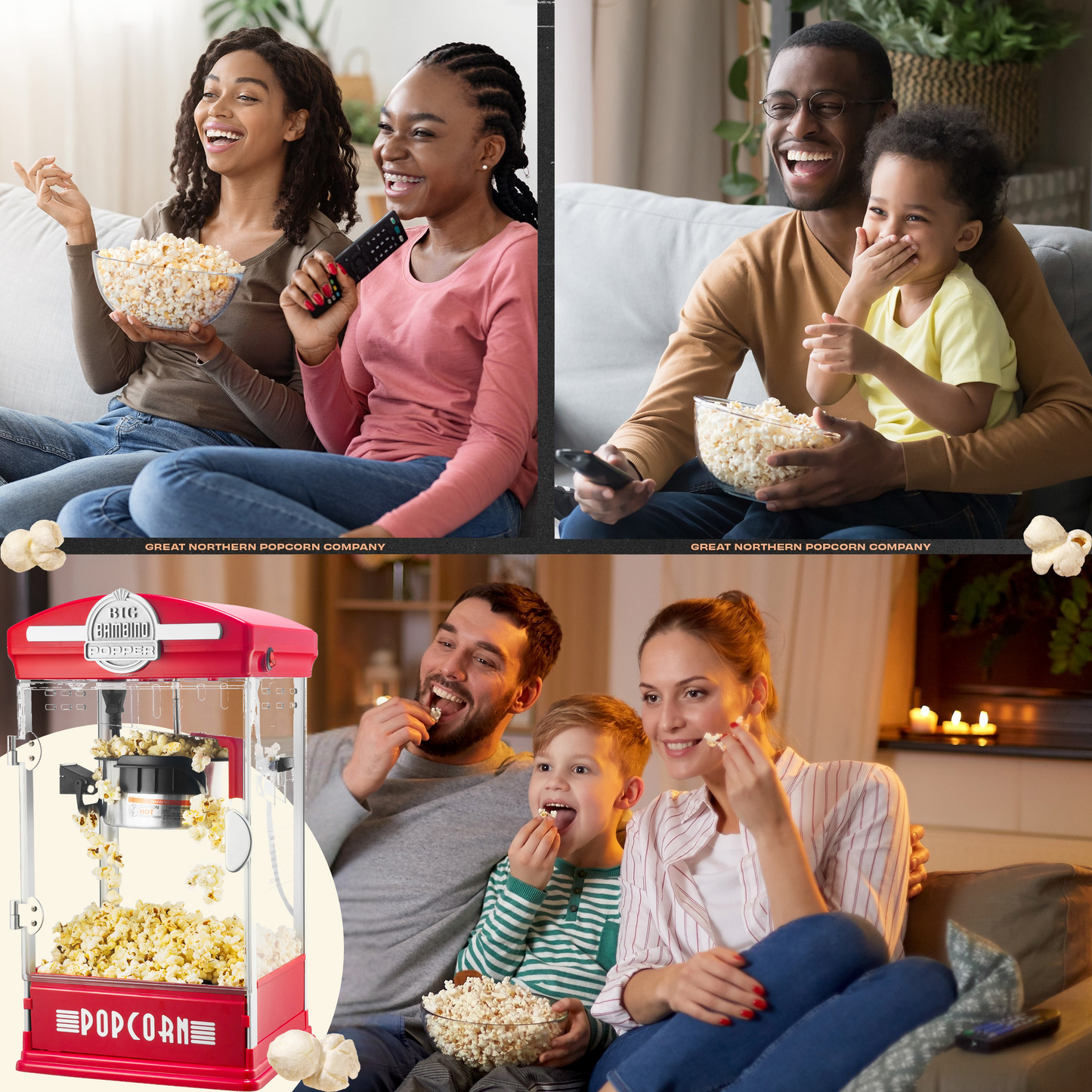 Great Northern Popcorn Big Bambino Popcorn Machine