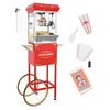 Great Northern Popcorn 8oz Popper with Cart, Red