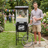 Great Northern Popcorn Paducah Popcorn Cart, Black