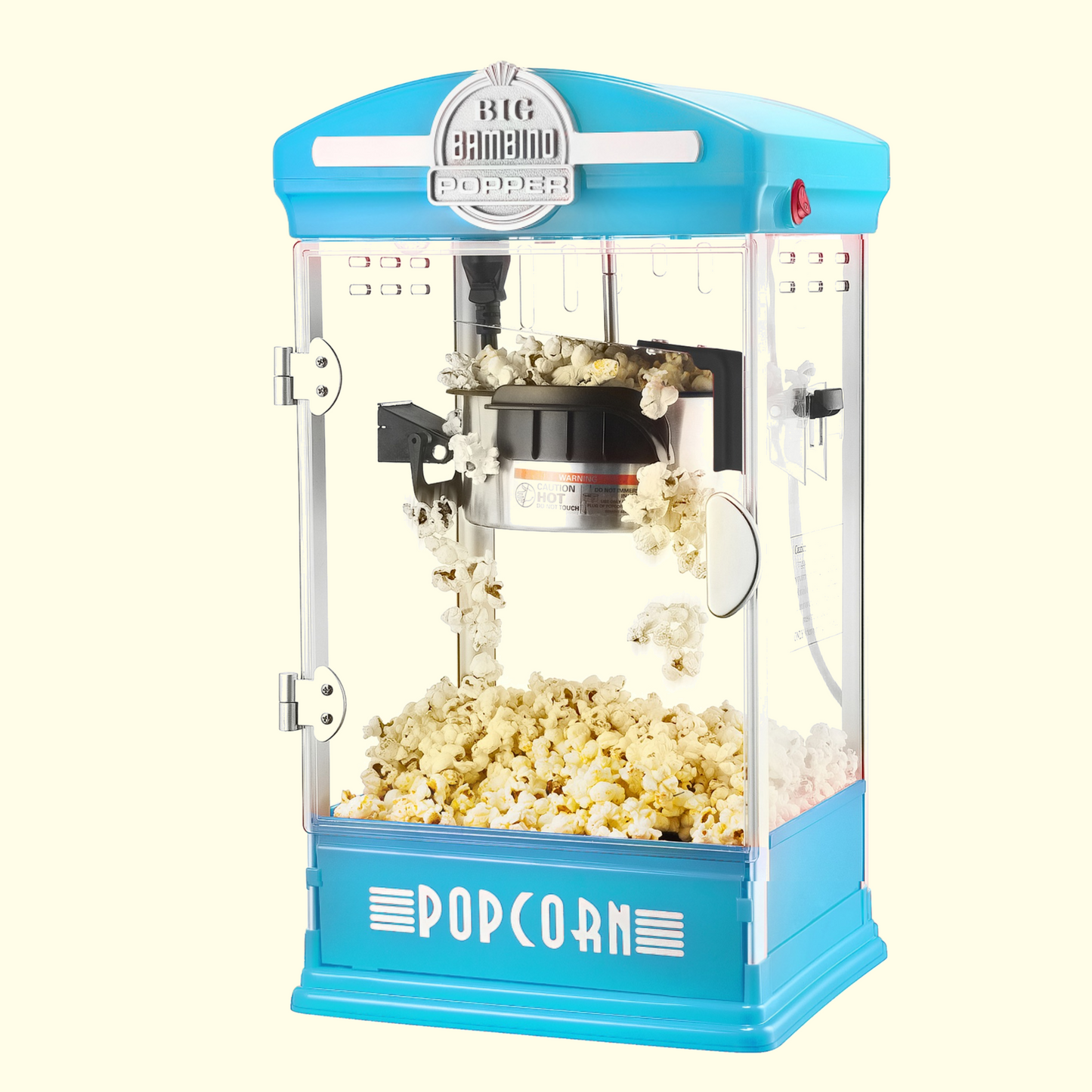 Great Northern Popcorn Big Bambino Machine, Blue