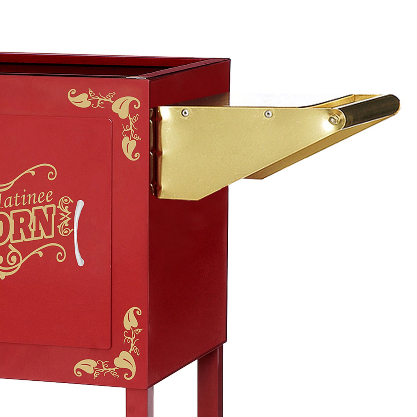 Great Northern Popcorn Matinee Rolling Cart, Red