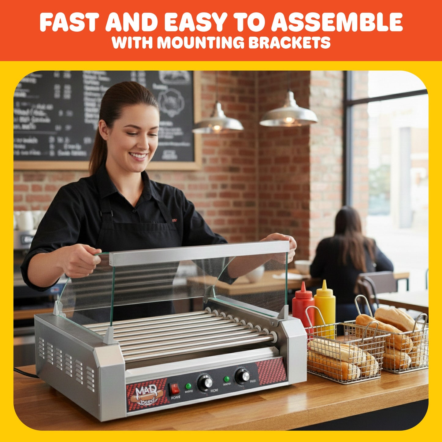 Great Northern Popcorn 9-Roller Grill Cover